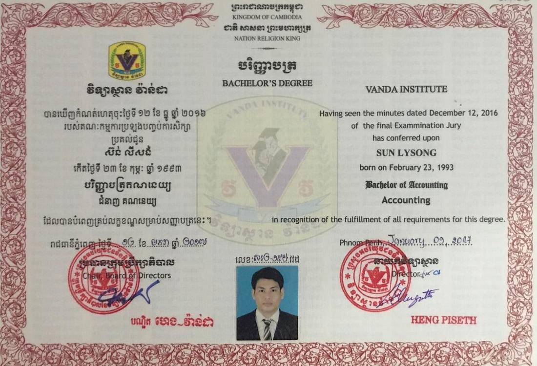 Bachelor's Degree, Accounting
